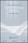Spectroscopy Letters